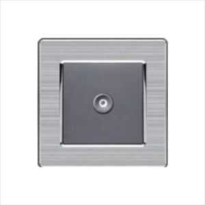 Bộ ổ cắm Tivi cổ điển S2 series MÀU XÁM (C1B538)