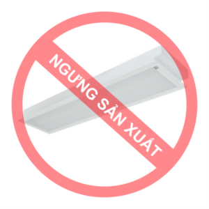 MÁNG ĐÈN TÁN QUANG ÂM TRẦN CHỤP MICA 2x18W (LLA218)