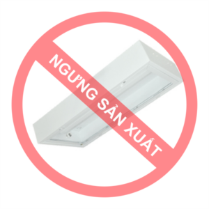 MÁNG ĐÈN TÁN QUANG LẮP NỔI CHỤP MICA 2x9W (LLN209)