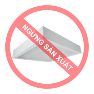 MÁNG ĐÈN TÁN QUANG LẮP NỔI CHỤP MICA 4x9W (LLN409)