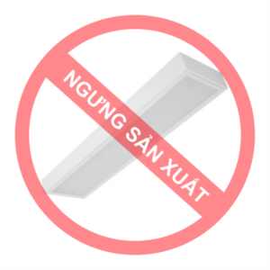 MÁNG ĐÈN TÁN QUANG LẮP NỔI CHỤP MICA 2x18W (LLN218)