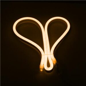 LED DÂY KIỂU NEON BẺ GÓC HAI CHIỀU ÁNH SÁNG VÀNG ĐỒNG 6W/M (NEV02)