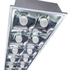 ĐÈN MÁNG LED ÂM TRẦN ĐUI E27 60W (PQX125)